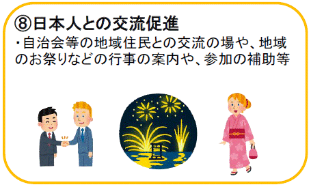 日本人との交流促進